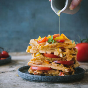 Tomaten Waffeln