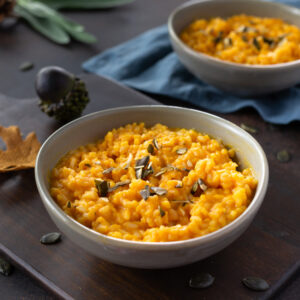 Kürbis-Risotto